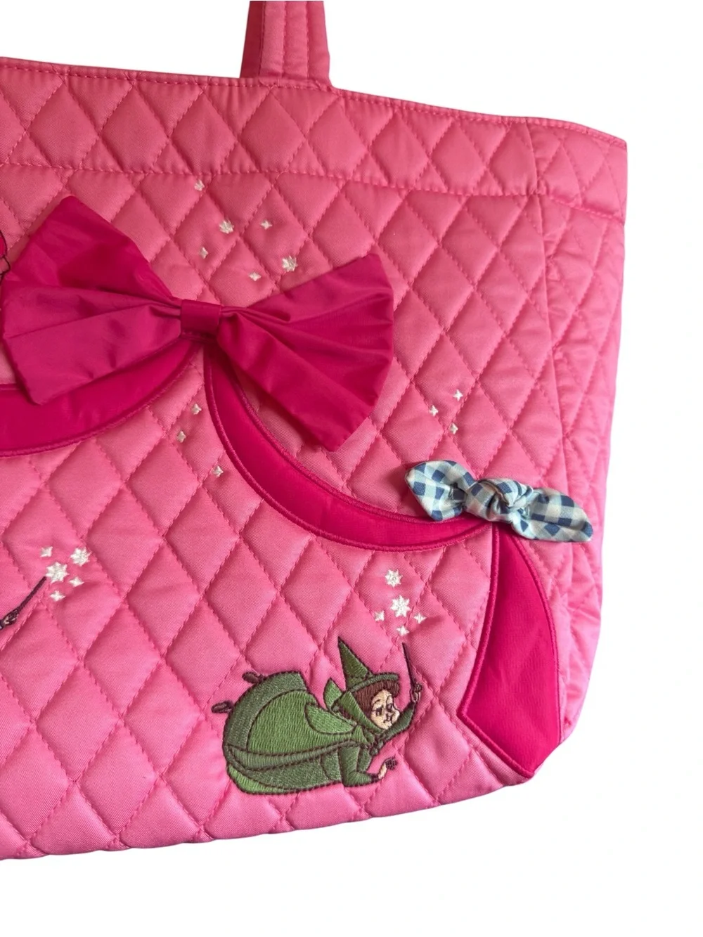 Disney Princess Sleepin Beauty Aurora Pink Bow Hathaway Tote, Vera Bradley, NWT
